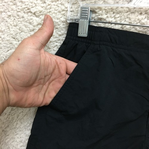 Columbia PFG Shorts Medium Youth Black Chino Omni Shade Hiking Outdoor Boys M - Picture 4 of 11