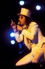 Image of Alice Cooper singer in concert at the Olympia Paris November 13 1972 Old Photo