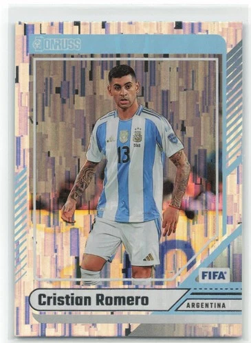 2024 Panini Donruss Soccer Silver Cristian Romero #79