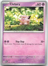 Clefairy 081/197 Common Obsidian Flames Pokemon Near Mint