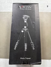 Tripod for Camera Fluid Head, Heavy Duty Camera Tripod Stand 72", Professional V