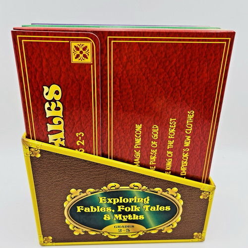 Lakeshore Exploring Fables Folk Tales & Myths Grades 2-3 Homeschool Teaching Set