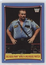 2017 Topps Heritage WWE Bizarre SummerSlam Matches Big Boss Man #1 HOF 0mf9