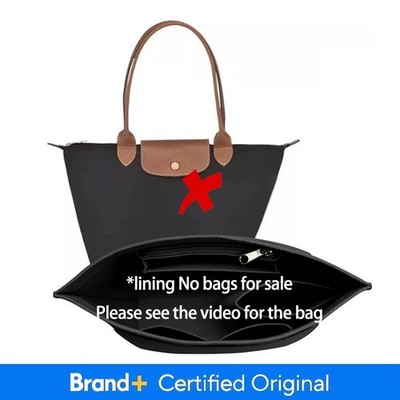 Filzeinsatz Tasche für Longchamp Handtasche Make-up Reise Geldbörse Organizer