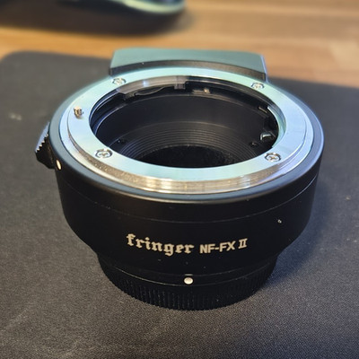 Fringer NF-FX II Objektiv-Adapter Nikon F auf Fujifilm X (Fuji X)