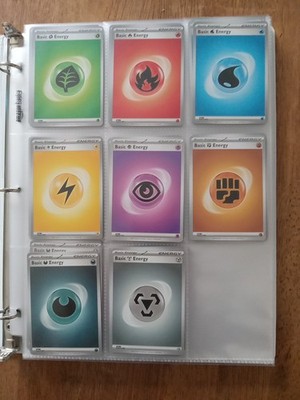 151 Cosmos Energy Set 8 Card NM Full Set Collection Pokemon SV SVE 001-008