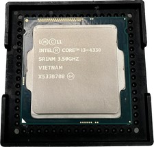 Intel Core i3-4330 SR1NM 3.50GHz Desktop CPU Processor Tested