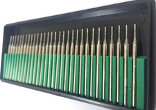 60 Pack 1mm Diamond Drill Bit Jewelry Beach Sea Glass Shells Gemstones...