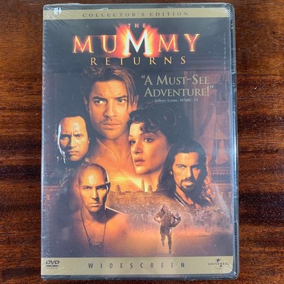The Mummy Returns Collector's Edition DVD NEW 2001 Brendan Fraser, Rachel Weisz