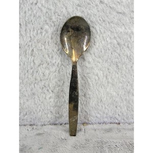 Vintage Silver Plated Teaspoon Serving Spoon Small Antique Kitchenware