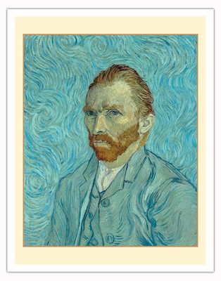 Self-Portrait - Saint-Rémy-de-Provence in Southern France Vincent Van Gogh 1889