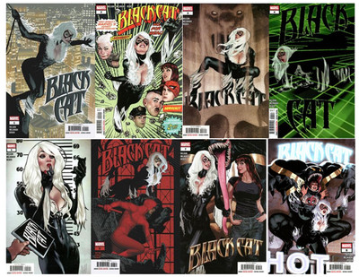 Black Cat #1 2 3 4 5 6 7 8 MAIN Cover A Set LOT 2025-2026