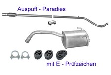 Auspuff Abgasanlage für Ford Ka 1.2 (69PS) Typ RU8 bis Bj. 04/2012 EURO 5  + Kit