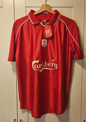 Liverpool FC Retro Heimtrikot 2000/2001 Rot Gr. L Neu LFC Premier League Kit