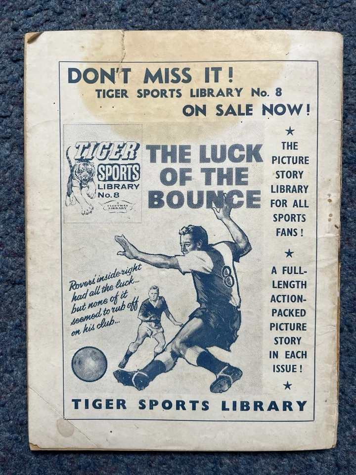 Tiger Sports Picture Library Comic (football) # 7 Hit and Run - image 2 of 2