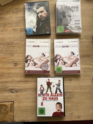 DVD Paket 5 Filme Sampler-Edition: Braveheart, Bourne Trilogie, Kevin allein
