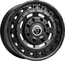 Wheels 17" Wolfrace Explorer Slotmag Black For Chevrolet Colorado Mk2 12-20