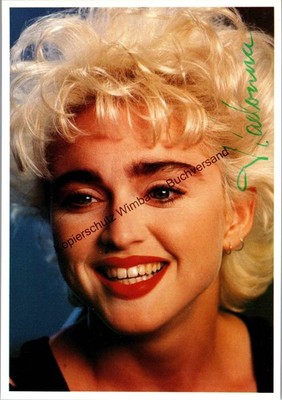 Original autograph Madonna // autograph signed signed signee Madonna: 313845