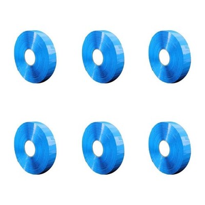 Blue Color Machine Packaging Packing Tape 2 Mil 2'' x 1500 Yards 144 Rolls