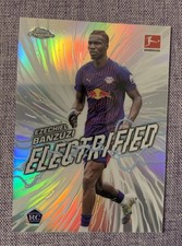 2025-26 Topps Chrome Bundes. Ezechiel Banzuzi ROOKIE Electrified Insert Leipzig