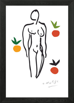Matisse Abstrakte Frauen Gerahmtes Wandbild Poster Leinwanddruck Bild