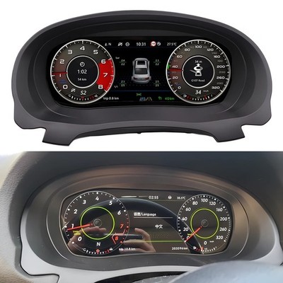 LCD Digital Instrument Cluster Gauge Dashboard Carplay For VW Sharan 2012-2019