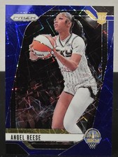 Angel Reese 2024 Panini Prizm WNBA #10 Blue Velocity Prizms Rookie