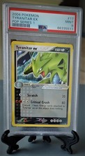 2004 Pokemon Pop Series 1 Tyranitar ex Non Holo #17 Rare PSA 9 MINT