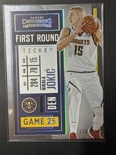 2020-21 Panini Contenders Nikola Jokic #96 First Round Ticket /149 Serial SP NBA