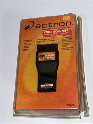 Actron Code Scanner CP9001 Chevy Pontiac Olds Buick Cadillac 1982-83 1994 1995