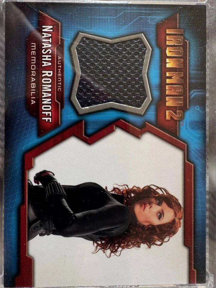 Iron Man 2 costume card Upper Deck Black Widow IMC-3 - Image 3 of 3