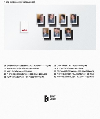 BTS [ARIRANG] 5th Album DELUXE VINYL 2 Ver SET/2LP+2Book+2Poster+