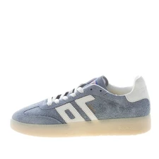 BACK 70 men shoes Boston sneaker made in blue sky hairy suede with white