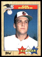 Cal Ripken 1987 Topps #609 Baltimore Orioles MLB READ FREE SHIPPING AutographDen