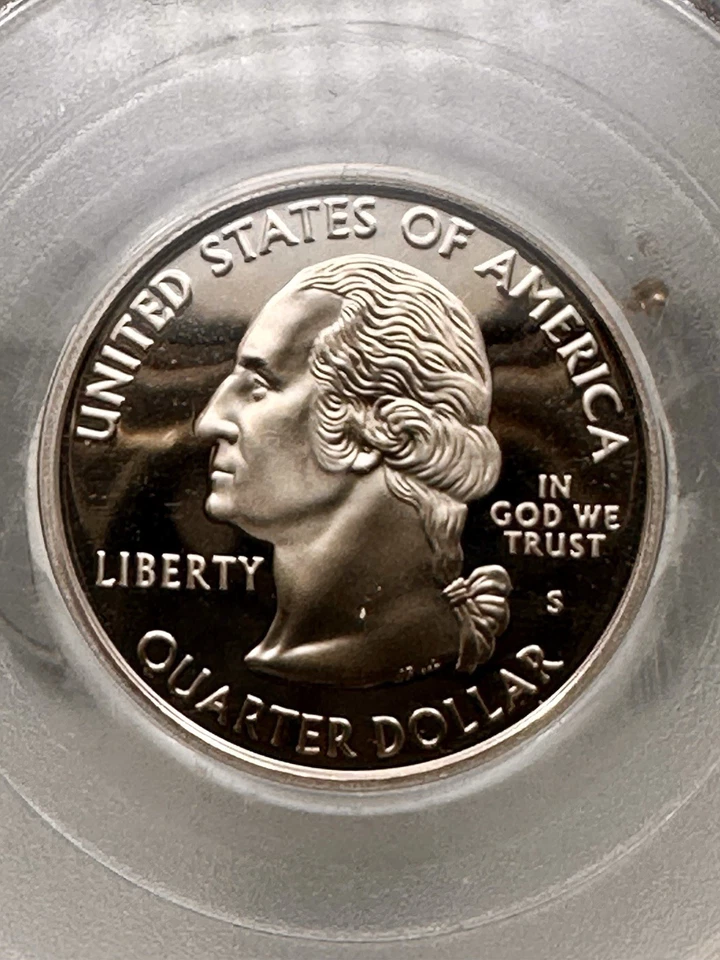 2007-S PCGS PR69DCAM Wyoming Clad Quarter - US Mint 50 States Series - Image 4 of 4