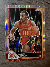 2025 Topps Chrome McDonald's All American #99 Amari Bailey Ray Wave