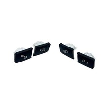 2PCS Front Left Right Door Lock Control Switch Button Cap