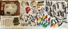 Lg Lot Vintage Playmobil Western Fort Union Native American Parts Accessories