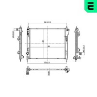ERA MotorküHler WasserküHler 673450 FüR Nissan Juke F15 Pulsar C13 DIG