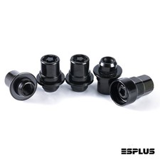1 Set Infiniti Oe Style Black M12x1.25 Mag Seat Wheel Locks For Qx60 Qx50 Q50