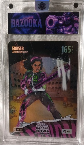 Bo Jackson Battle Arena 1of 1 Colosseum Battlefoil HEX Eraser/Alyssa Clark Debut