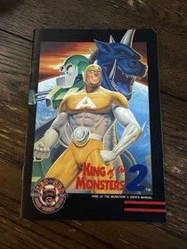 King of the Monsters 2 NEO GEO AES Complete CIB DOG TAG | Authentic