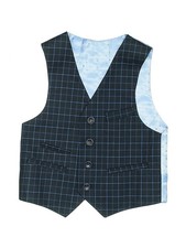 Unbranded Boys Blue Tuxedo Vest 4