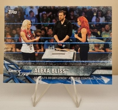2017 Topps WWE Women's Division Matches and Moments #WWE-8 Alexa Bliss