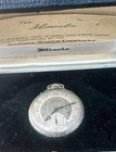 The A Lincoln 1923 Illinois antique pocket watch with second hand gold filled