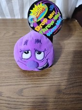 Vintage SILLY SLAMMERS Beanbag Plush TALKING NEW YORK Bronx GRAPE PHILLY New