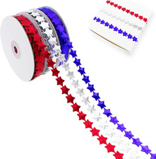 Star Ribbon Roll Fabric Lace Sewing String Trim Rope for Gift Wrapping Homecomin