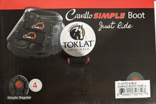 Cavallo Simple Boots PAIR Horse Hoof Boots - Size 4 - Regular Sole