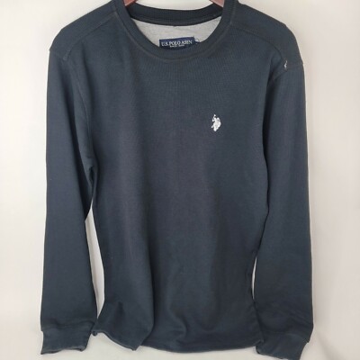 Polo Men's Long Sleeve Crew Neck Thermal Shirt