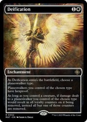 Deification (Showcase) #52 Foil - March of the Machine: The Aftermath